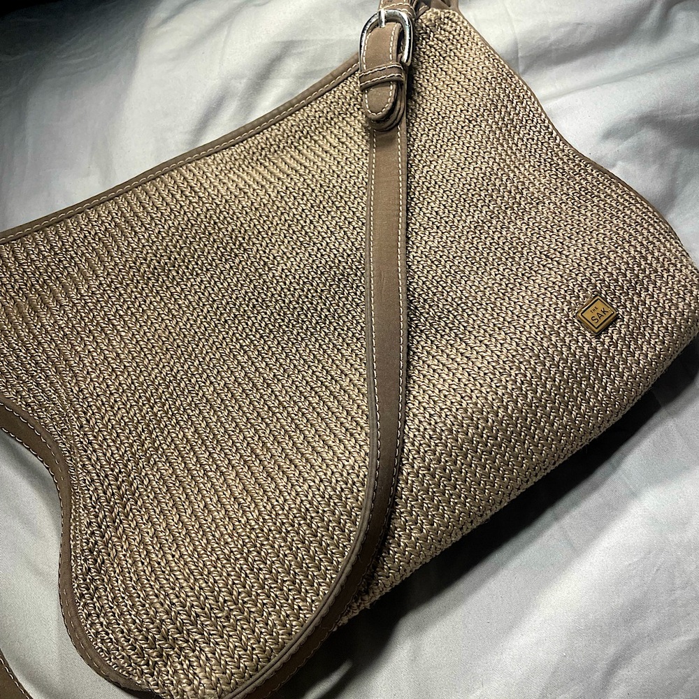 The SAK brown purse
